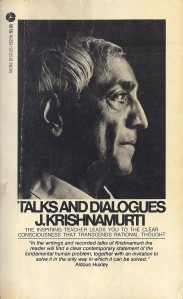 J Krishnamurti